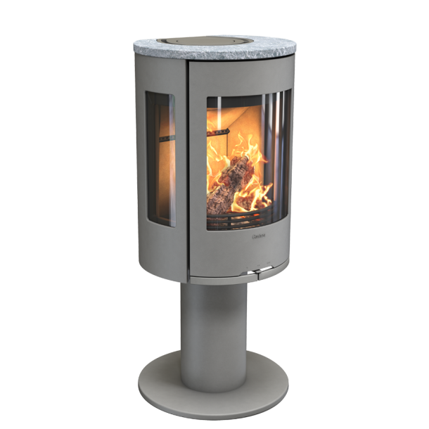 Contura 586 style gr med fedtstenstop