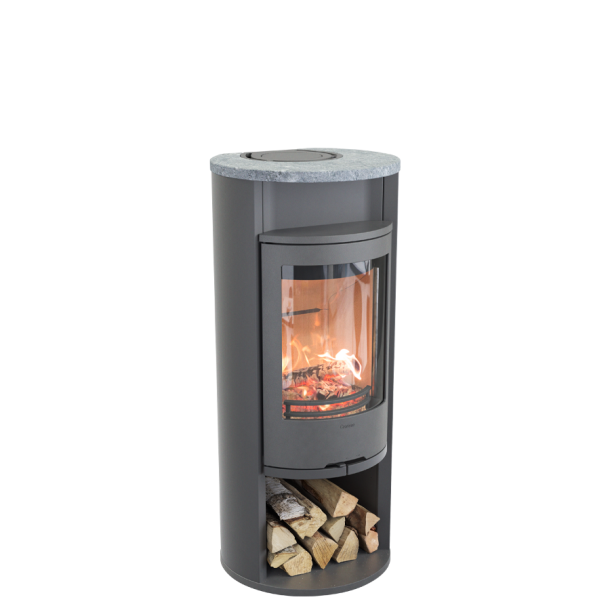 Contura 610 style gr fedtstenstop og bagefag
