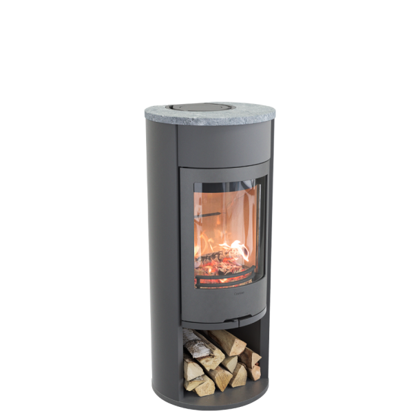 Contura 610 style gr med fedtstenstop