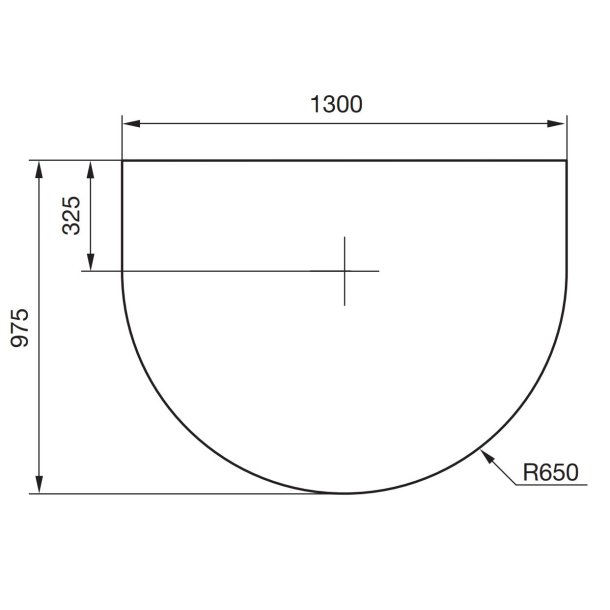 Gulvplade til drejeplade 500-serien stl