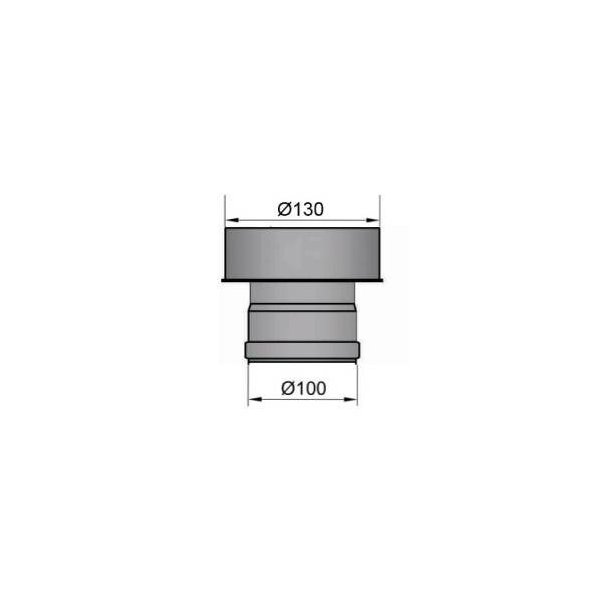 RTB Adapter,  100 mm. til  130 mm.